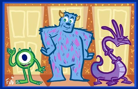 20 Years Of Monsters Inc By Fitzsanchez On Deviantart