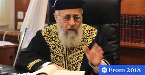 Adl Slams Chief Rabbi Of Israel For Calling Black People Monkeys