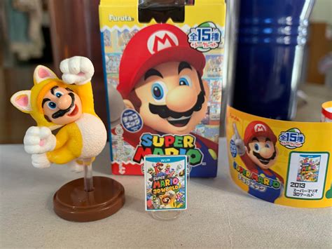 Mario Choco Egg Toy Wii U Figure Japan Exclusive Rwiiu