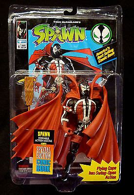 Spawn Series Original Action Figure With Comic Mcfarlane Toys
