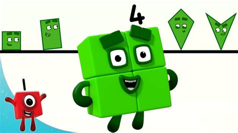 Numberblocks Learning Shapes Learn To Count Learning Blocks Youtube