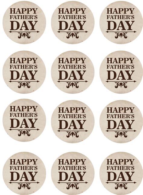 While this screams masculine to me, a friend mentioned that she this cake is simply amazing. Father's Day Edible Image Cupcake Toppers | Shore Cake Supply