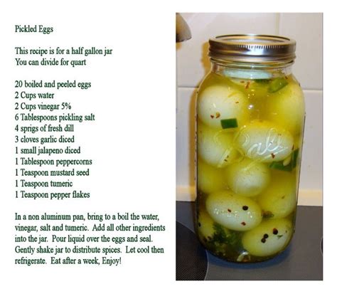 Pin By Karen Melton On Freeze Can And Preserve Pickled Eggs