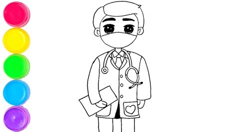 Draw Doctor Picture Draw Doctor Picture Easy Steps How To Draw A