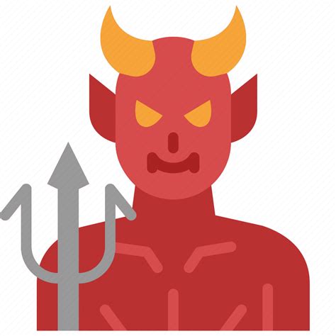Devil Demon Evil Costume Halloween Avatar Character Icon