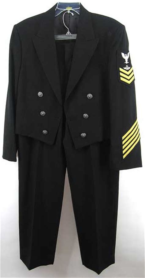 The official navy colors of blue and gold date all the way back to. Unusual Navy enlisted formal uniform - UNIFORMS - U.S ...