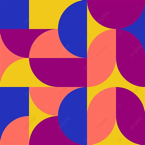 Gambar Corak Abstrak Geometri Dengan Bentuk Mudah Dan Komposisi Palet