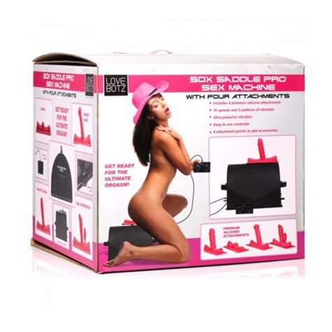 lovebotz saddle pro rideable sex machine with 4 attachments sex toys at adult empire