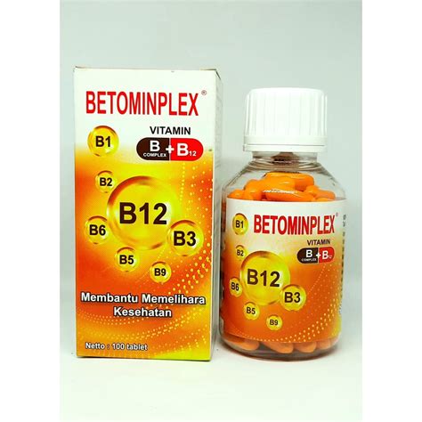 Jual Betominplex Vitamin B Complex Vitamin B12 Shopee Indonesia