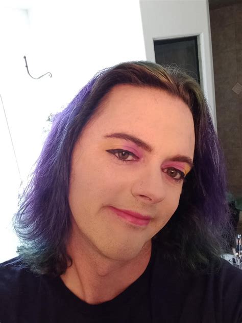 mtf pre everything my wife did my makeup for the first time i feel like i am pretty passable