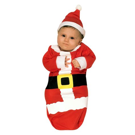 Baby Santa Claus Bunting Costume Newborn 0 6m Newborn Boys Size