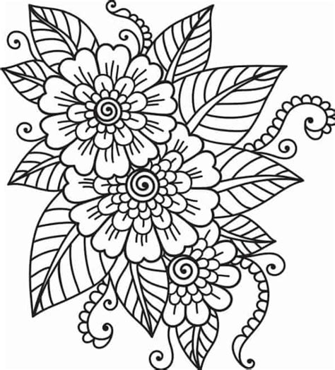+80 MANDALAS DE FLORES PARA COLOREAR Y DIBUJAR 【2019】