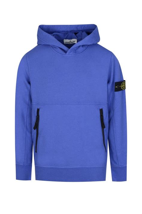 Stone Island Junior Kids Pullover Hoodie Clothing From Circle Fashion Uk