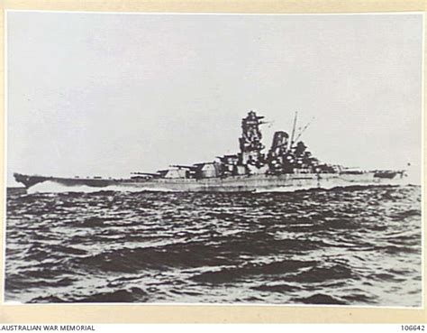 The Japanese Battleship Yamato Sunk By Torpedoes Bombs And Rockets