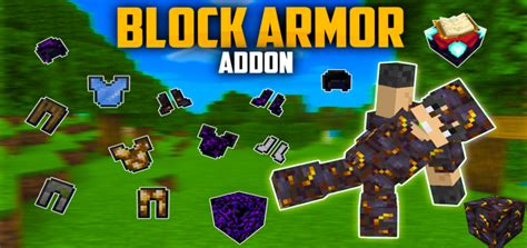 Block Armor Beta 1 Mcpe Addonsmcpe Mods And Addons