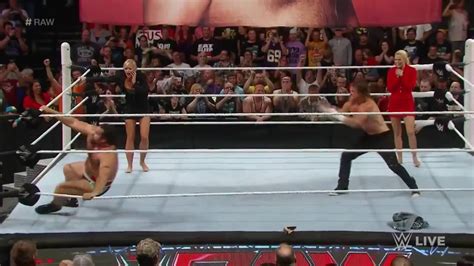 Lana And Dolph Ziggler Vs Rusev And Summer Rae YouTube