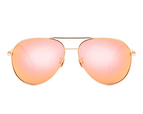Sungait Women S Lightweight Oversized Aviator Sunglasses Mirrored Polarized Lens Light Gold