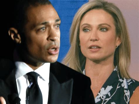 Gma Hosts Amy Robach And Tj Holmes Werent Pulled Off Air Because Of His Prior Affair