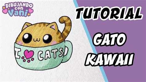 Como Dibujar Un Gato Kawaii Dibujos Imagenes Anime