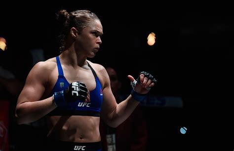 ronda rousey says she d return to mma to fight gina carano