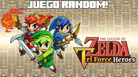 Red_shell 4 years ago #1. JUEGO RANDOM! The Legend Of Zelda: Tri Force Heroes! EL ...