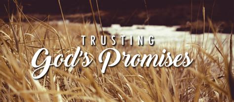 Trusting God's Promises - Philippine Bible Society