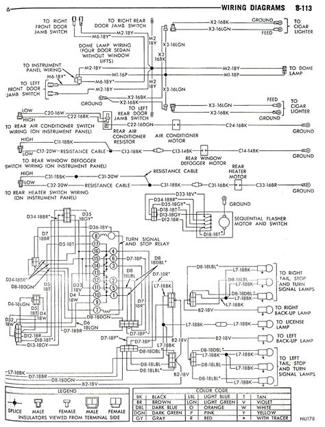 1968 Chrysler Newport Wiring Diagram Schematic