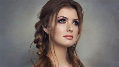 sexy cute and beautiful blue eyed brunette teen girl wallpaper 2959 1920x1080 1080p