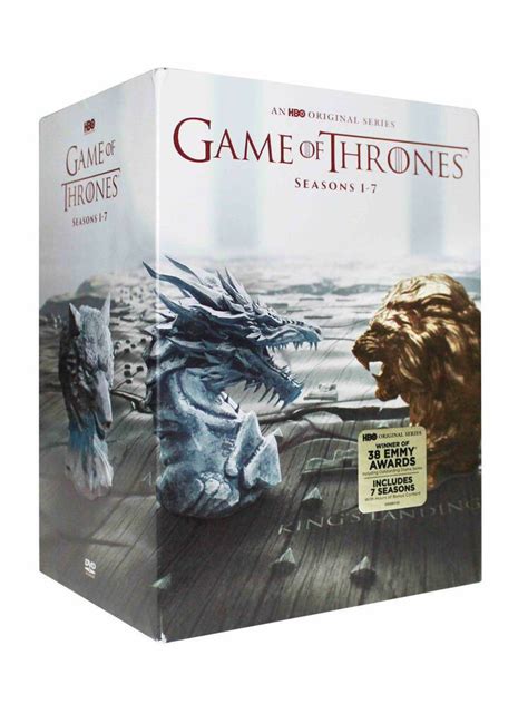 Game Of Thrones The Complete Season 1 7 Box Set Brand New Dvd34 Disk