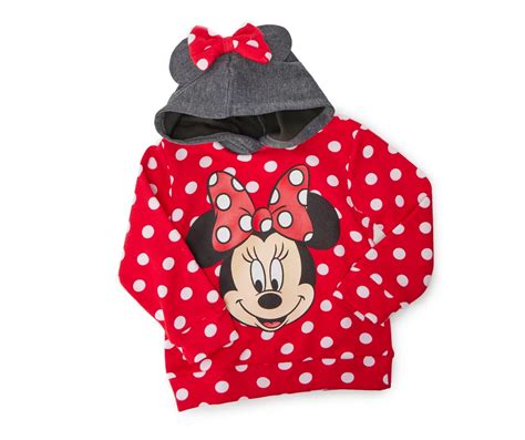 Disney Kids Size 6x Red And Black Minnie Mouse Cosplay Hoodie Big Lots