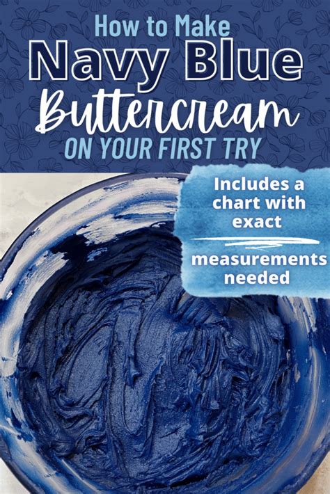 Crusting Buttercream Frosting Recipe Blue Frosting Frosting Colors