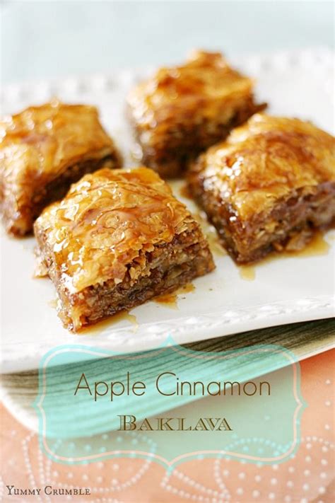 Fill with chicken salad, or taco meat, or bruschetta topping. Apple Cinnamon Baklava with apple cider honey syrup - www ...