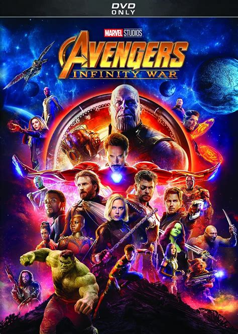 Jp Avengers Infinity War Dvd Robert Downey Jr Chris