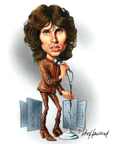 Jim Morrison Funny Caricatures Celebrity Caricatures Kerry King