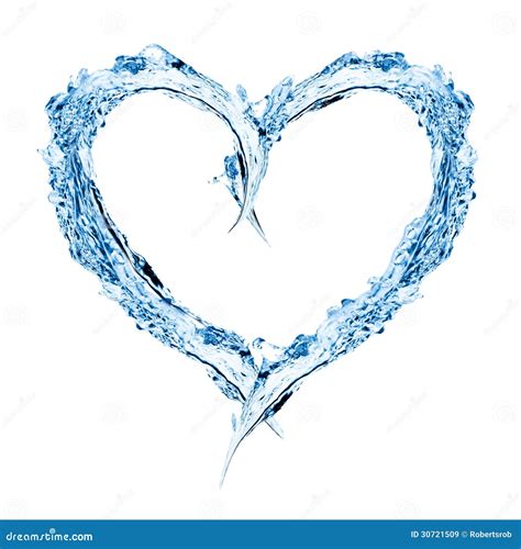 Heart Stock Illustration Illustration Of Droplet Heart 30721509