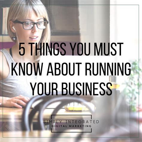 5 Things You Must Know About Running Your Business Simply Integrated