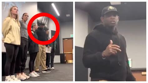 Deion Sanders Teaches Players How To Treat Women Outkick
