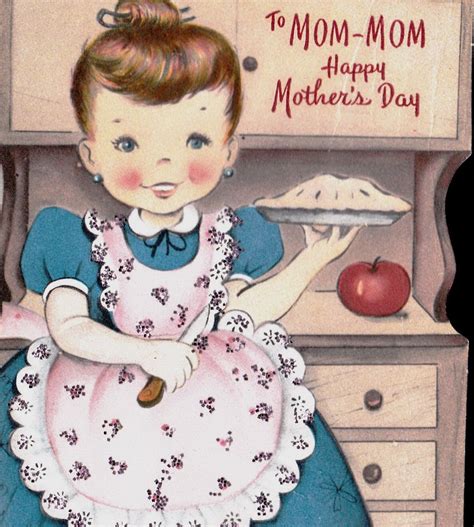 Vintage Mom Cards Mothers Day Greeting Cards Greeting Card Image