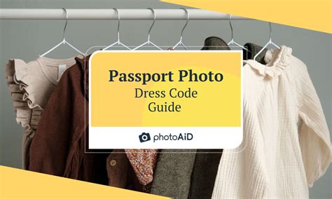 Passport Photo Dress Code 👔 What To Wear