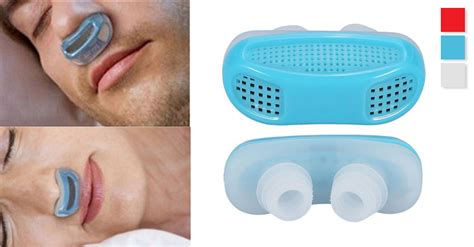 Mini Asd Anti Snoring Sleep Apnea Nasal Device And Case 3 Colors