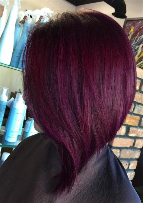Burgundy Hair Color Ideas And Hairstyles For 2021 Colored Hair Tips