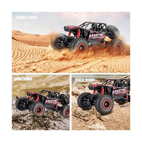 Theefun 112 4wd High Speed Rc Crawler With Lights 24ghz Off Road