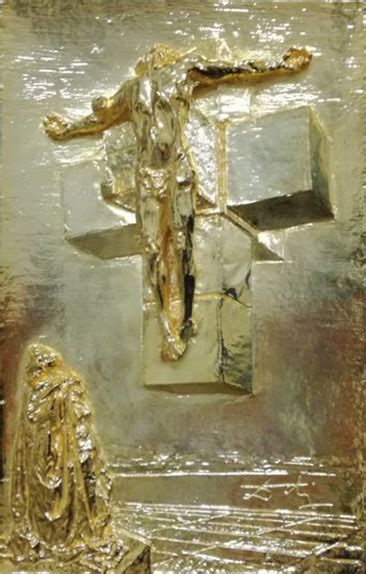 Salvador Dalí Crucifixion Corpus Hipercubicus Vendere Quadri