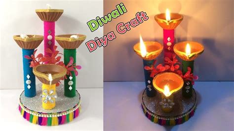 Diy How To Make Diwali Decoration Ideas At Home Easydiwali Diya Making