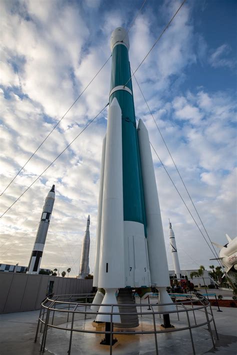 Delta Ii Added To Historic Line Up At Kennedy Space Center Visitor