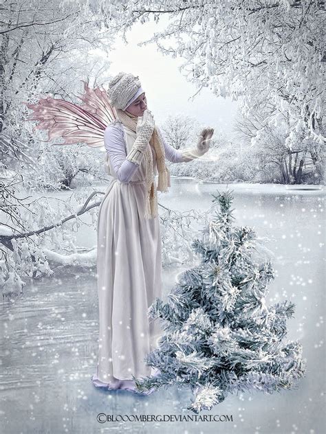 Snow Fairy Winter Fairy Snow Fairy Fairy Art