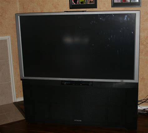 I Have A Big Screen Rear Projection Hitachi Television Bought In 2001