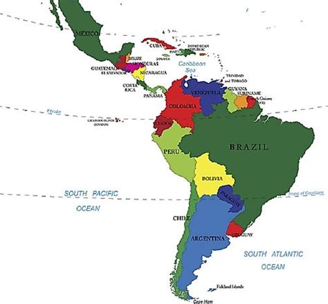 Countries That Make Up Latin America