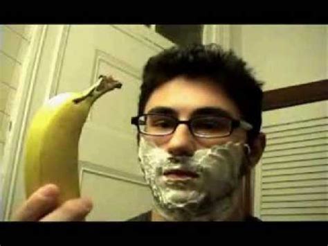 Shaving Pussy With Banana YouTube