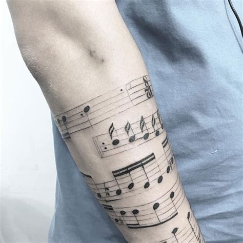 Tattoosorg — Music Notes Tattoo By Sabrina Conde Tattoo Artist
